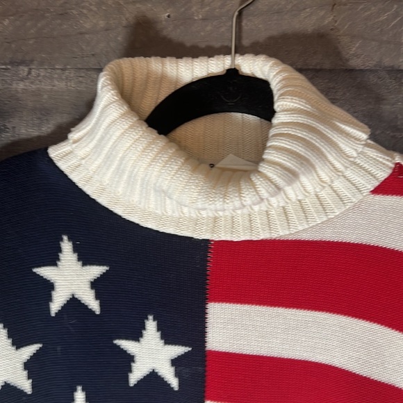 American Flag Parkhurst Cowl Neck Sweater - Picture 3 of 6